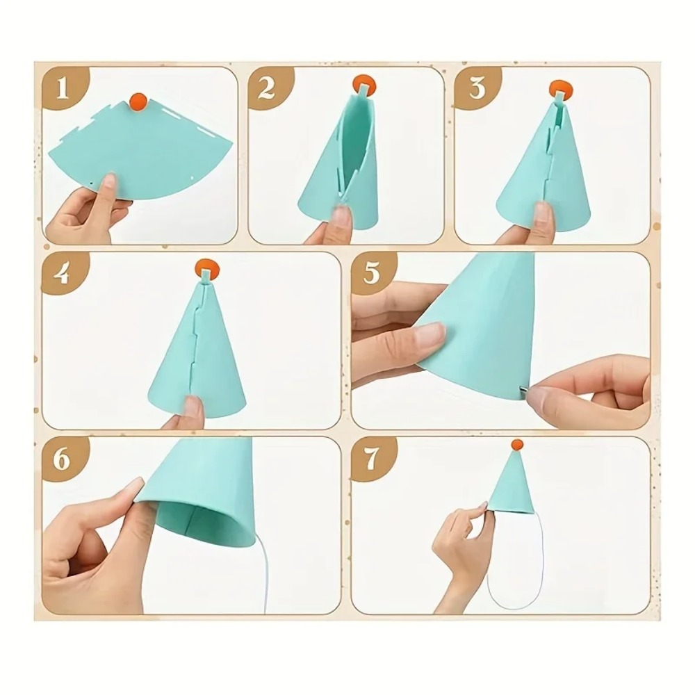 6 pcs Mini Party Hats: Lightwe - Party Hat Cone 리뷰 및 가격