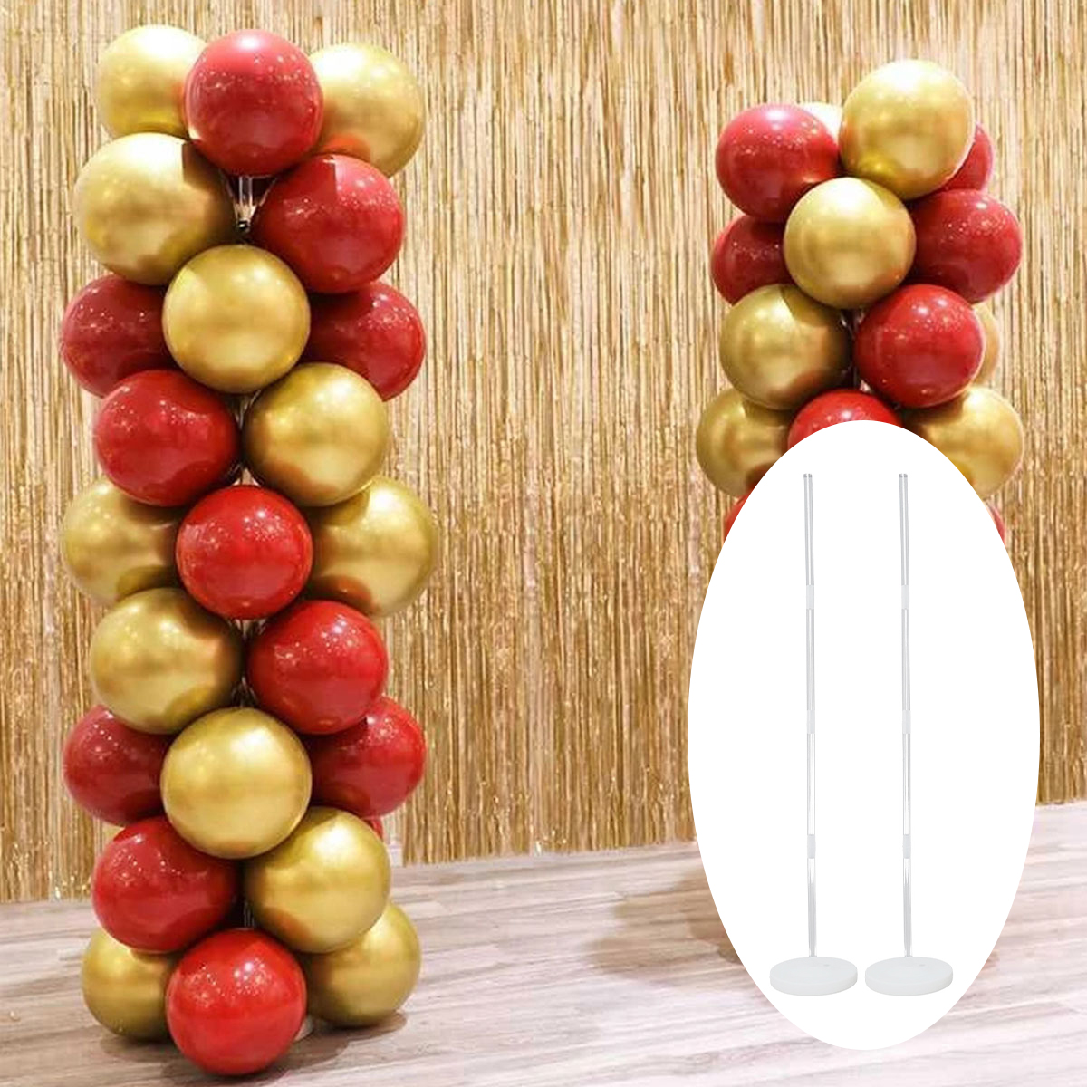 2Sets Balloon Column Stand Kit - Balloon Arch Kit 리뷰 및 가격