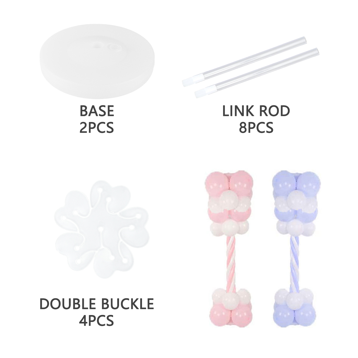 2Sets Balloon Column Stand Kit - Balloon Arch Kit 리뷰 및 가격
