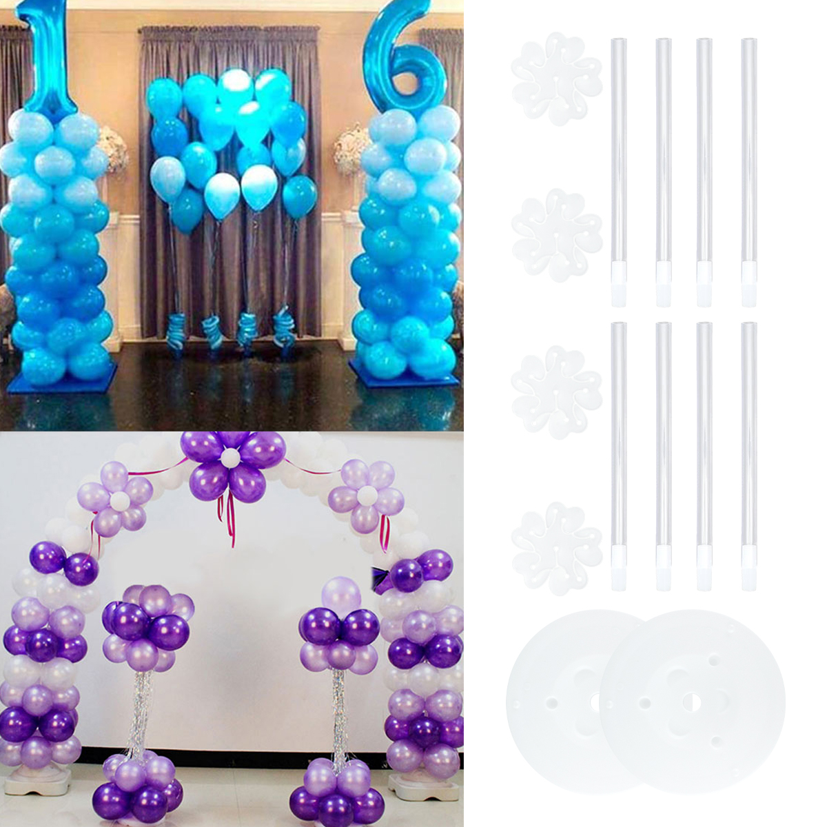 2Sets Balloon Column Stand Kit - Balloon Arch Kit 리뷰 및 가격