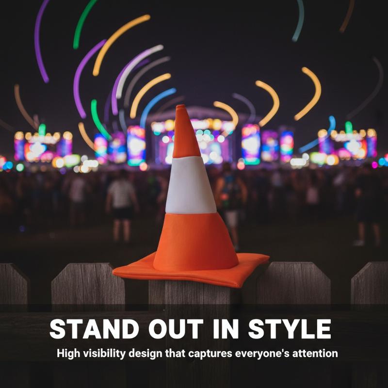 1 PCS Traffic Cone Hat Hallowe - Party Hat Cone 리뷰 및 가격