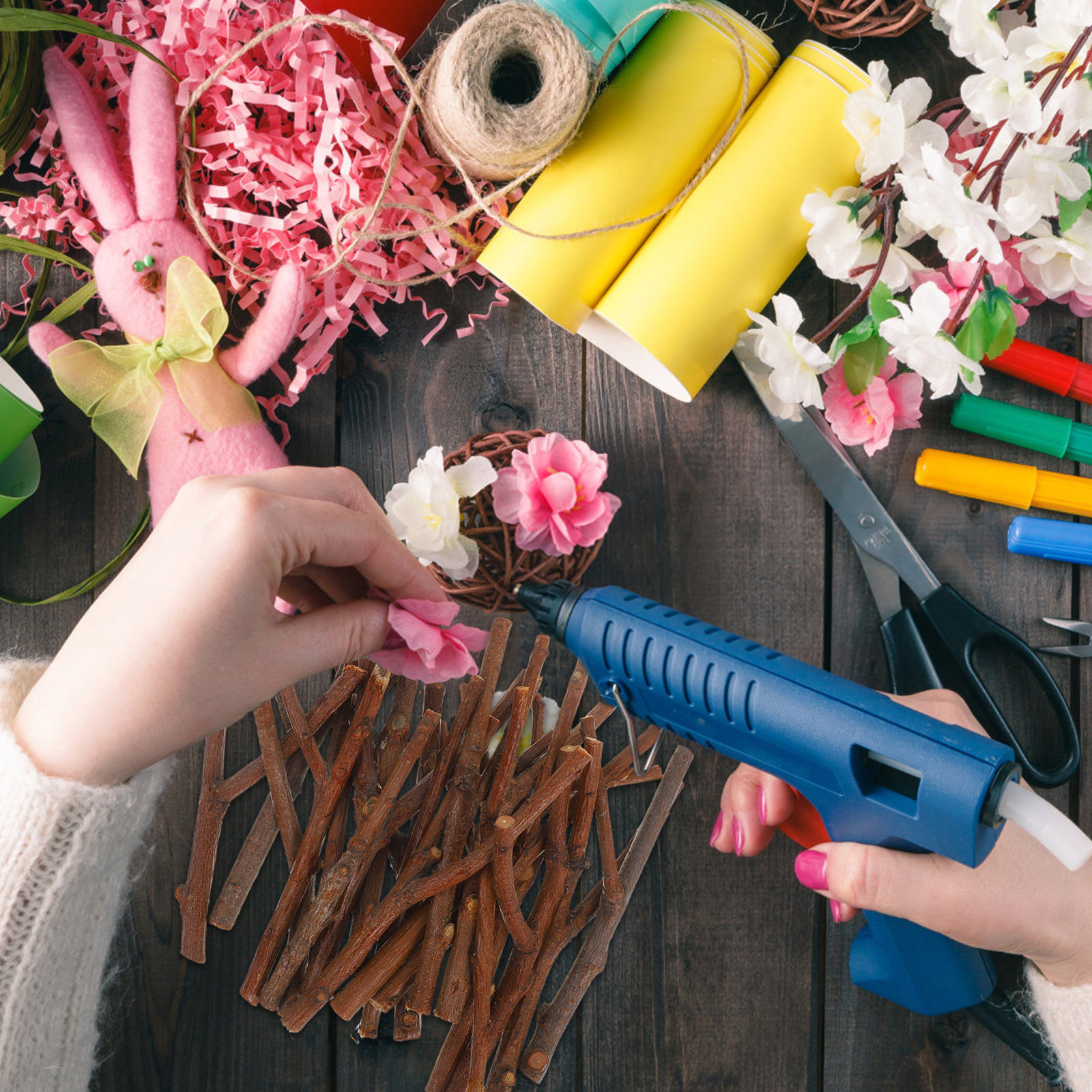 20Pcs Y Shaped Wooden Craft St - Centerpiece Stick 리뷰 및 가격
