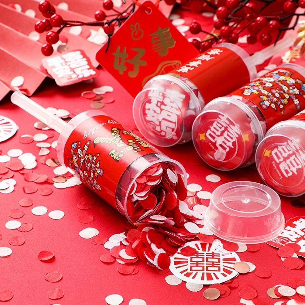Handheld Bridal Shower Colorfu - Confetti Cannon Tube 리뷰 및 가격