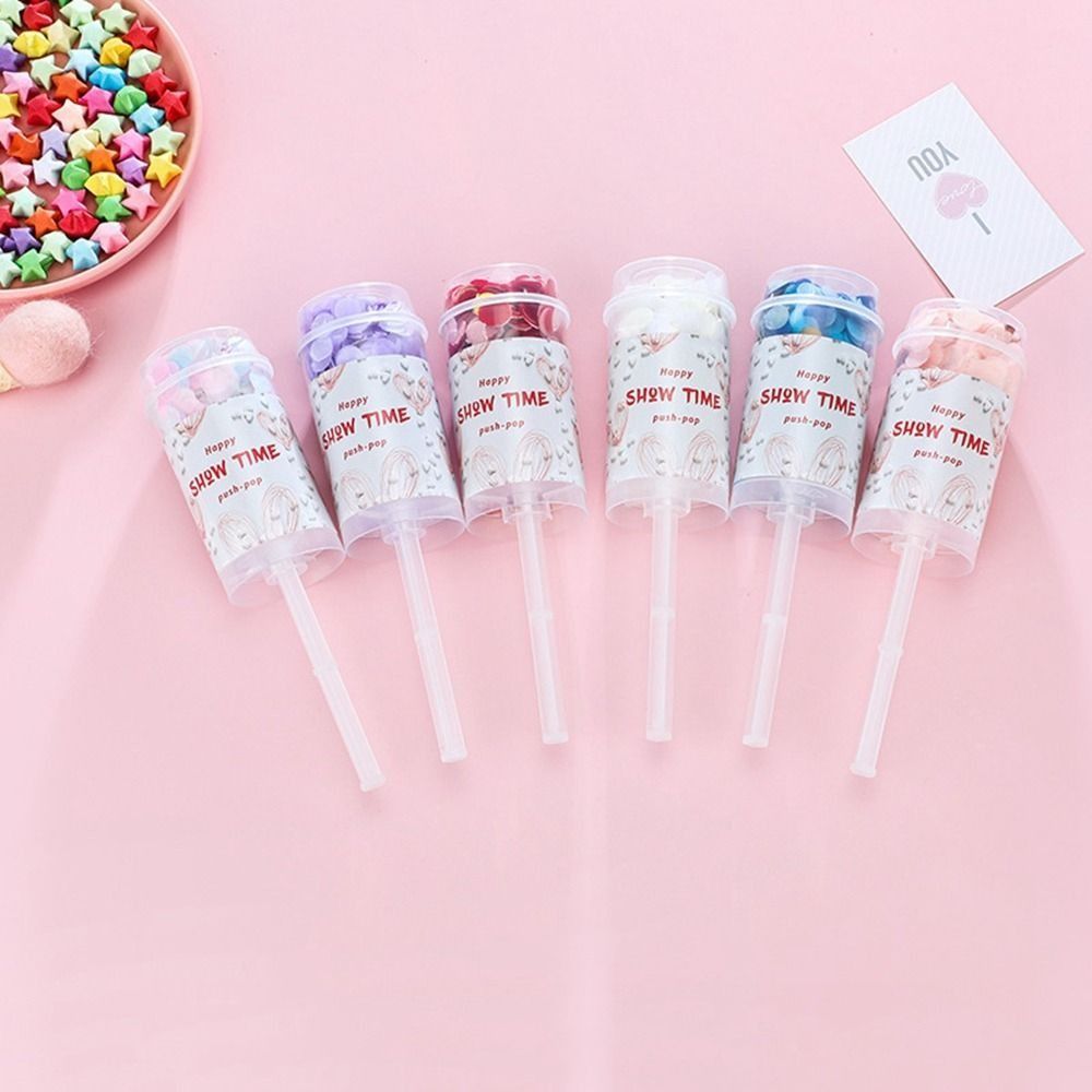 Handheld Bridal Shower Colorfu - Confetti Cannon Tube 리뷰 및 가격