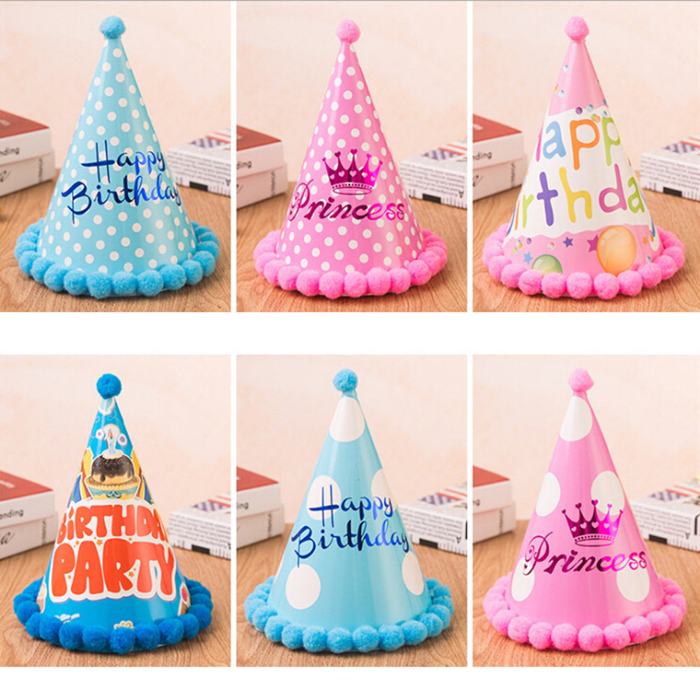 12Pcs Birthday Party Hats Colo - Party Hat Cone 리뷰 및 가격