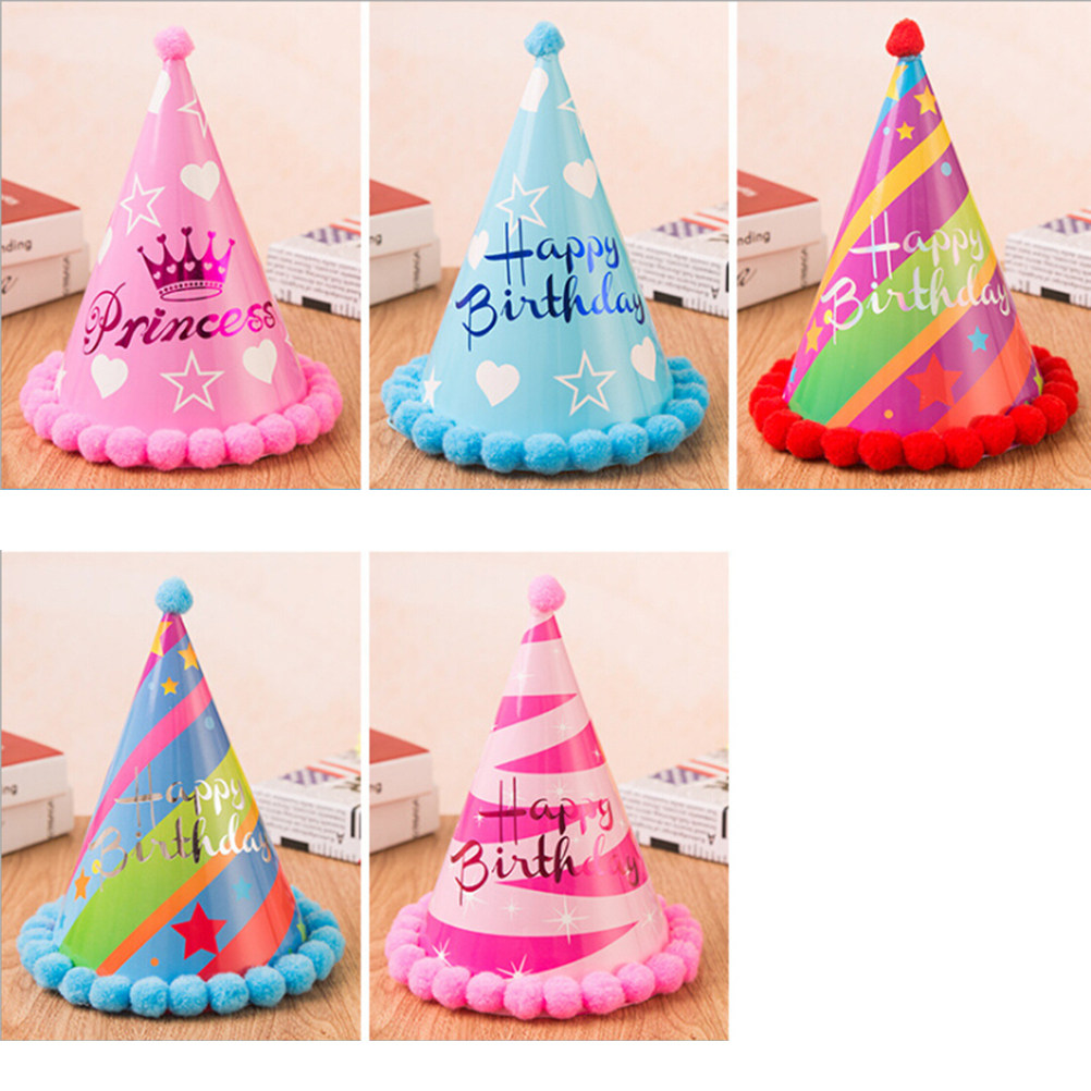 12Pcs Birthday Party Hats Colo - Party Hat Cone 리뷰 및 가격