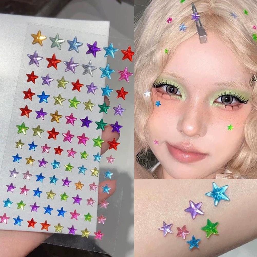 Self-Adhesive Face Rhinestones - Event Party 리뷰 및 가격
