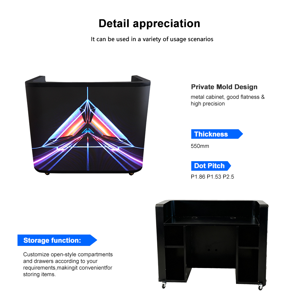 Full-Color P2.5 Front Desk Led - Event Party Dj 리뷰 및 가격