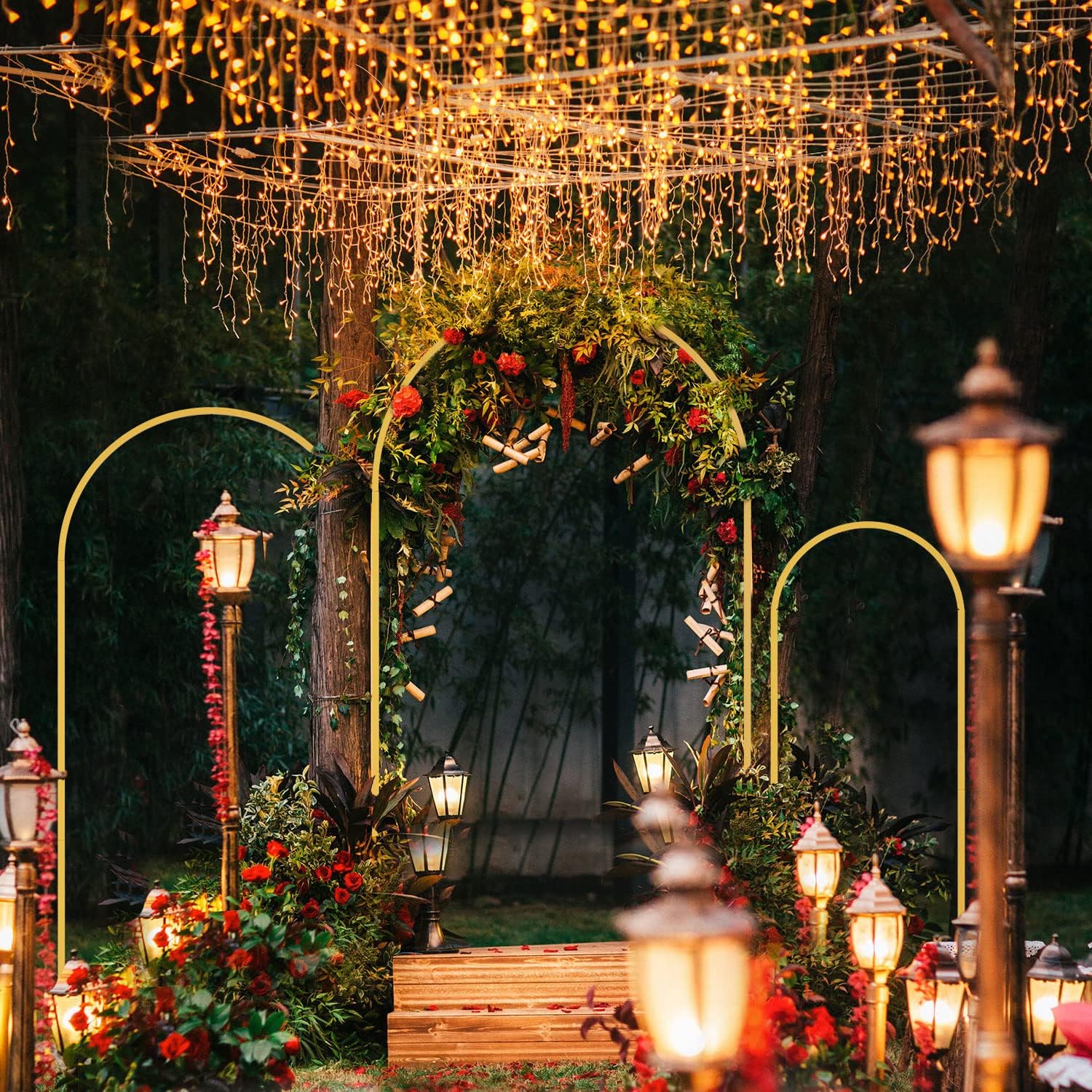 1pc Gold Metal Arch Backdrop S - Balloon Arch Kit 리뷰 및 가격