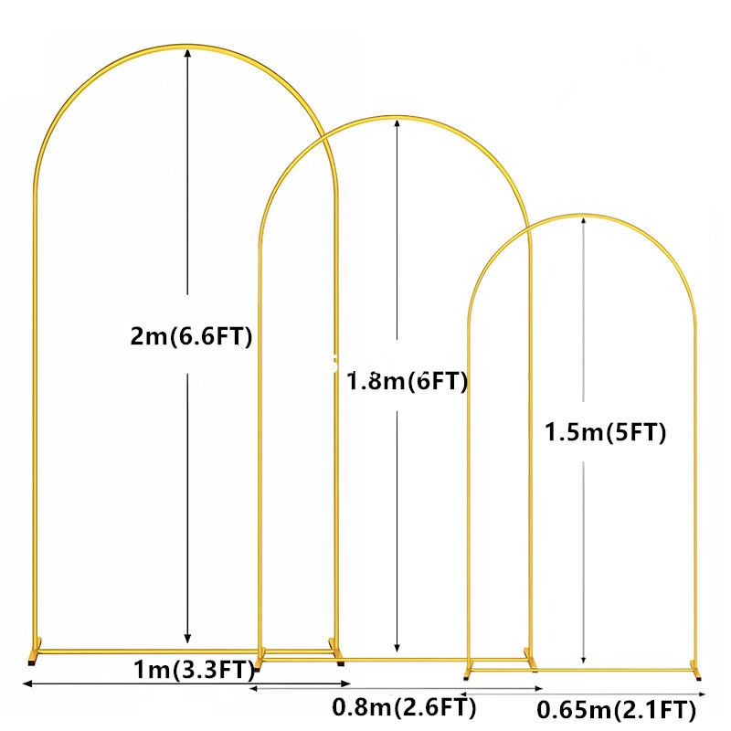 1pc Gold Metal Arch Backdrop S - Balloon Arch Kit 리뷰 및 가격