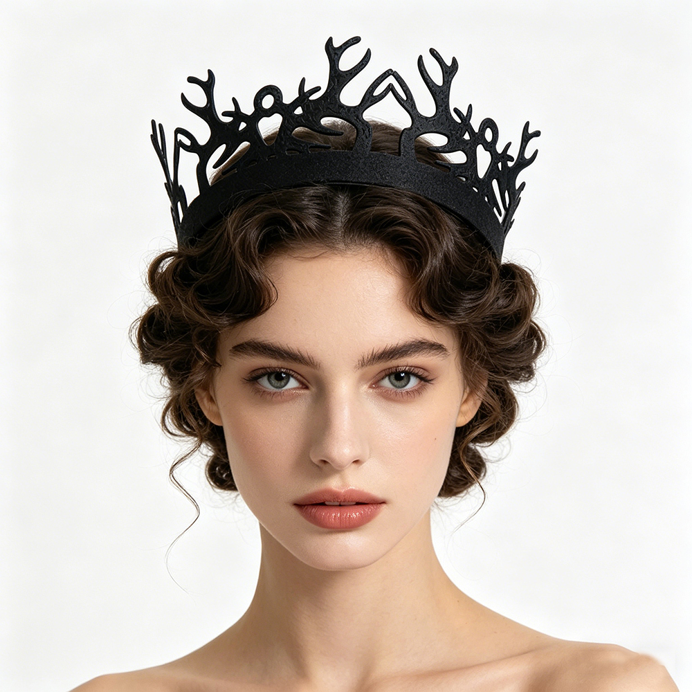 1pc Fashion Black Gothic Antle - Event & Party Supply Photos 리뷰 및 가격