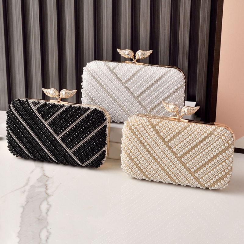 H3CB Elegant Faux Pearls Eveni - Event Party Box 리뷰 및 가격