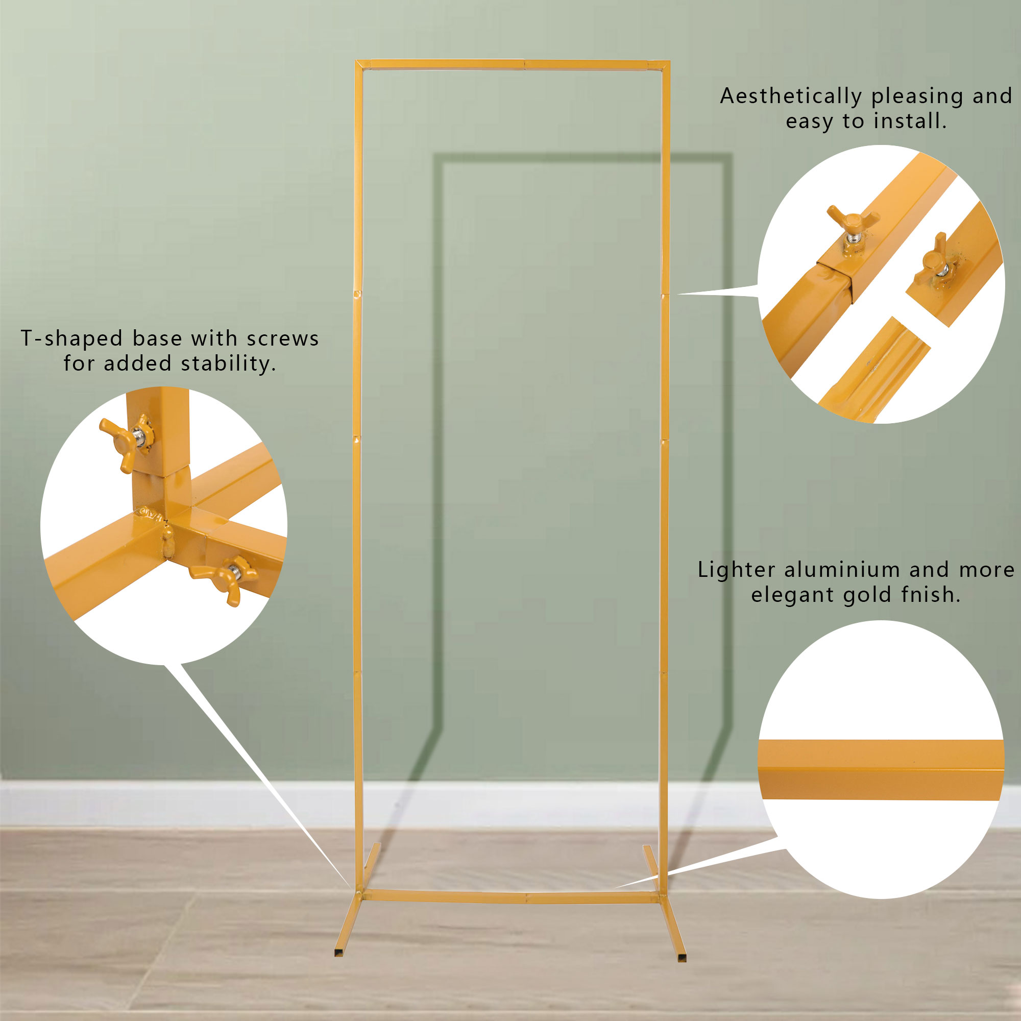 Wedding Arch Metal Iron Backdr - Balloon Arch Kit 리뷰 및 가격