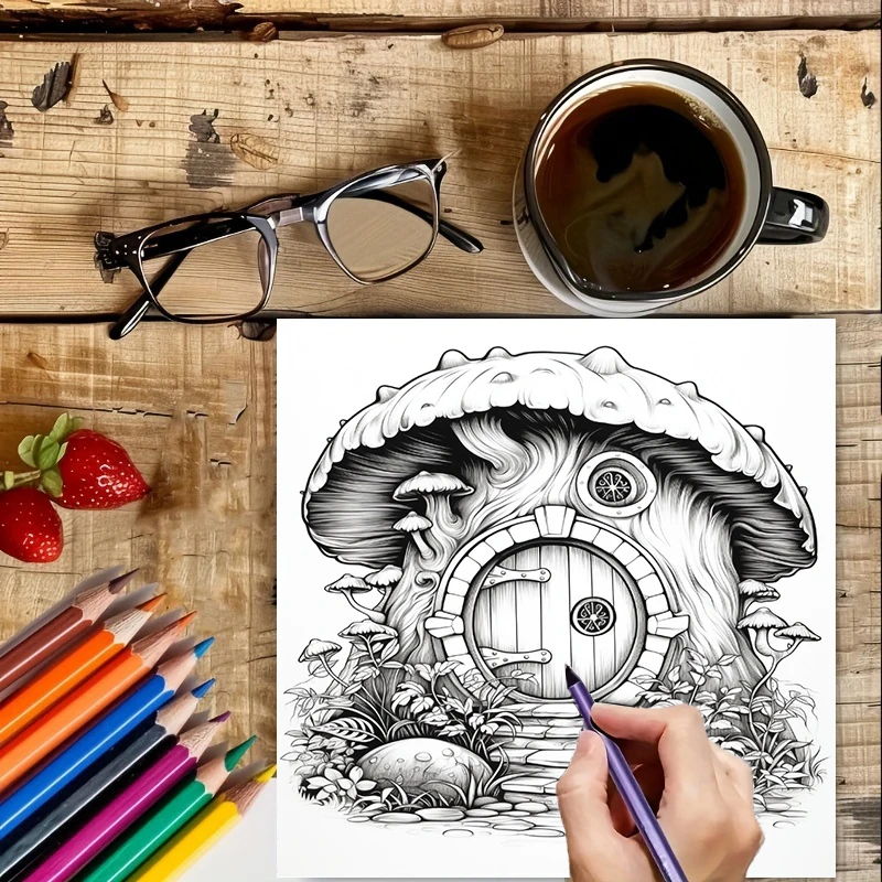 Coloring Book Fairy Door for A - Supply Event 리뷰 및 가격