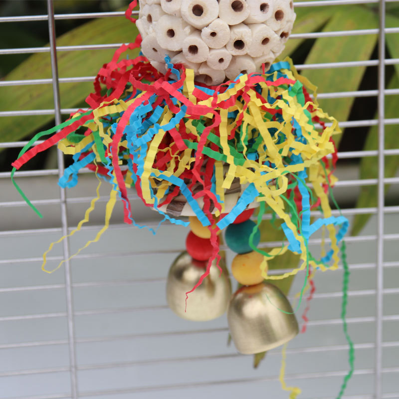 Bird toys, straw hats, colored - Paper Straw Color 리뷰 및 가격
