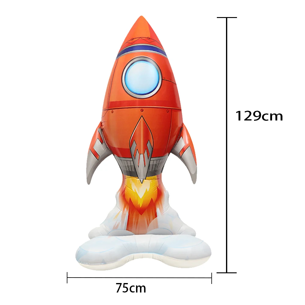 4D Rocket Helium Balloon Outer - Party Event Supplier 리뷰 및 가격