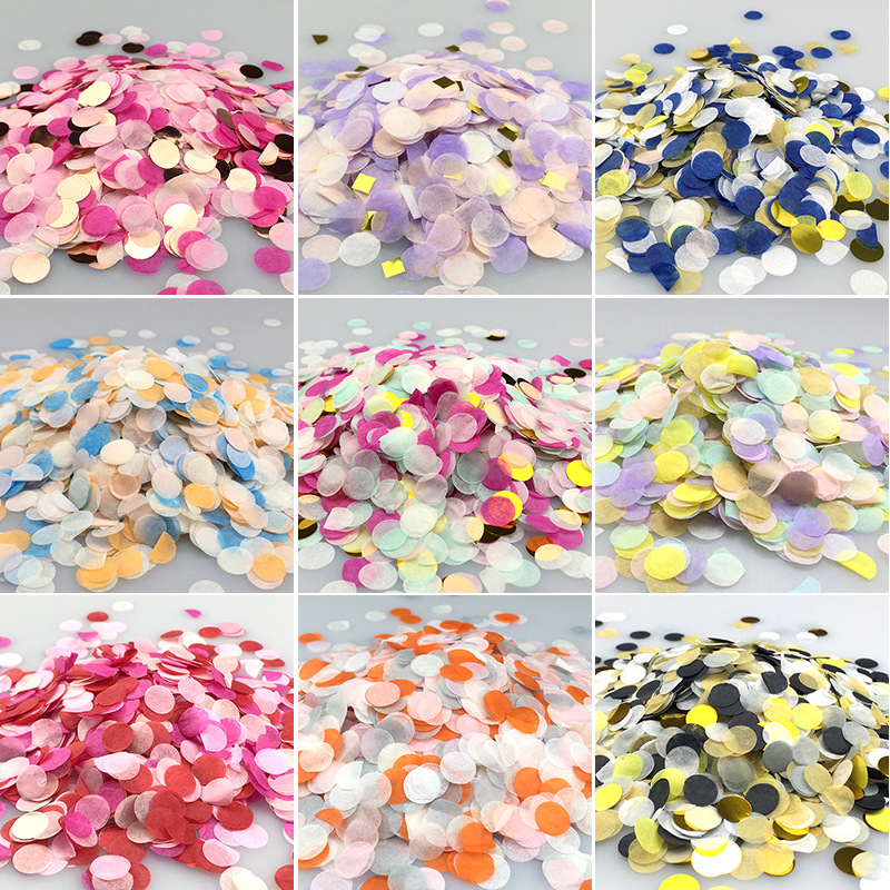 1000pcs/bag 1cm Paper Confetti - Confetti Cannon Tube 리뷰 및 가격