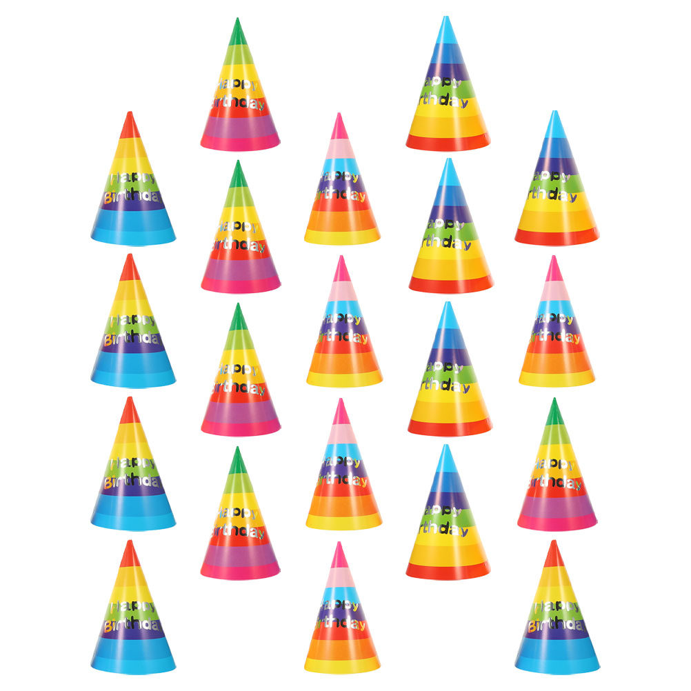 36Pcs Colorful Birthday Party  - Party Hat Cone 리뷰 및 가격