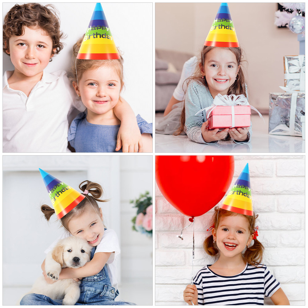 36Pcs Colorful Birthday Party  - Party Hat Cone 리뷰 및 가격