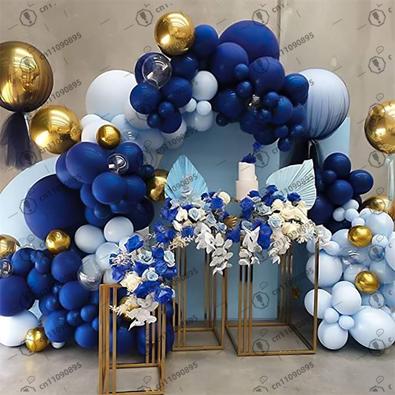 Macaron Blue Balloon Wedding B - Balloon Arch Kit 리뷰 및 가격