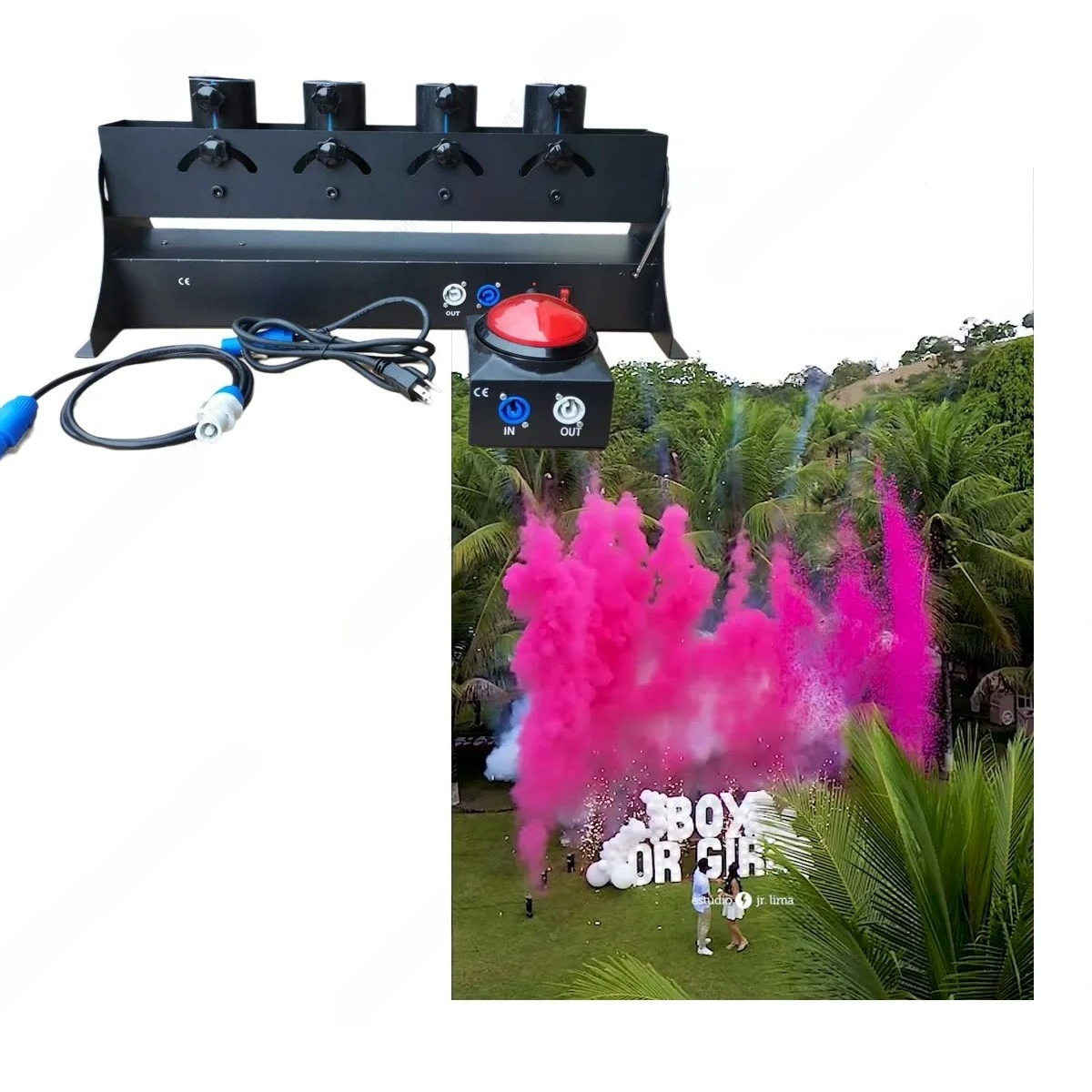 Baby Shower TNT Electronic Spr - Confetti Cannon Tube 리뷰 및 가격