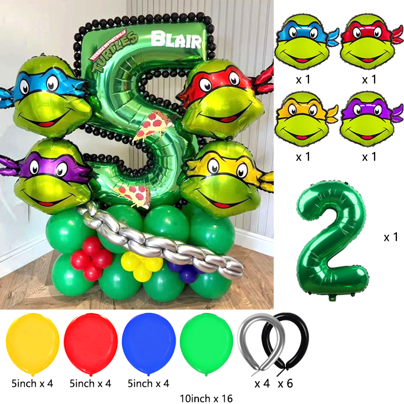 Ninja Turtles Themed Balloon A - Balloon Arch Kit 리뷰 및 가격