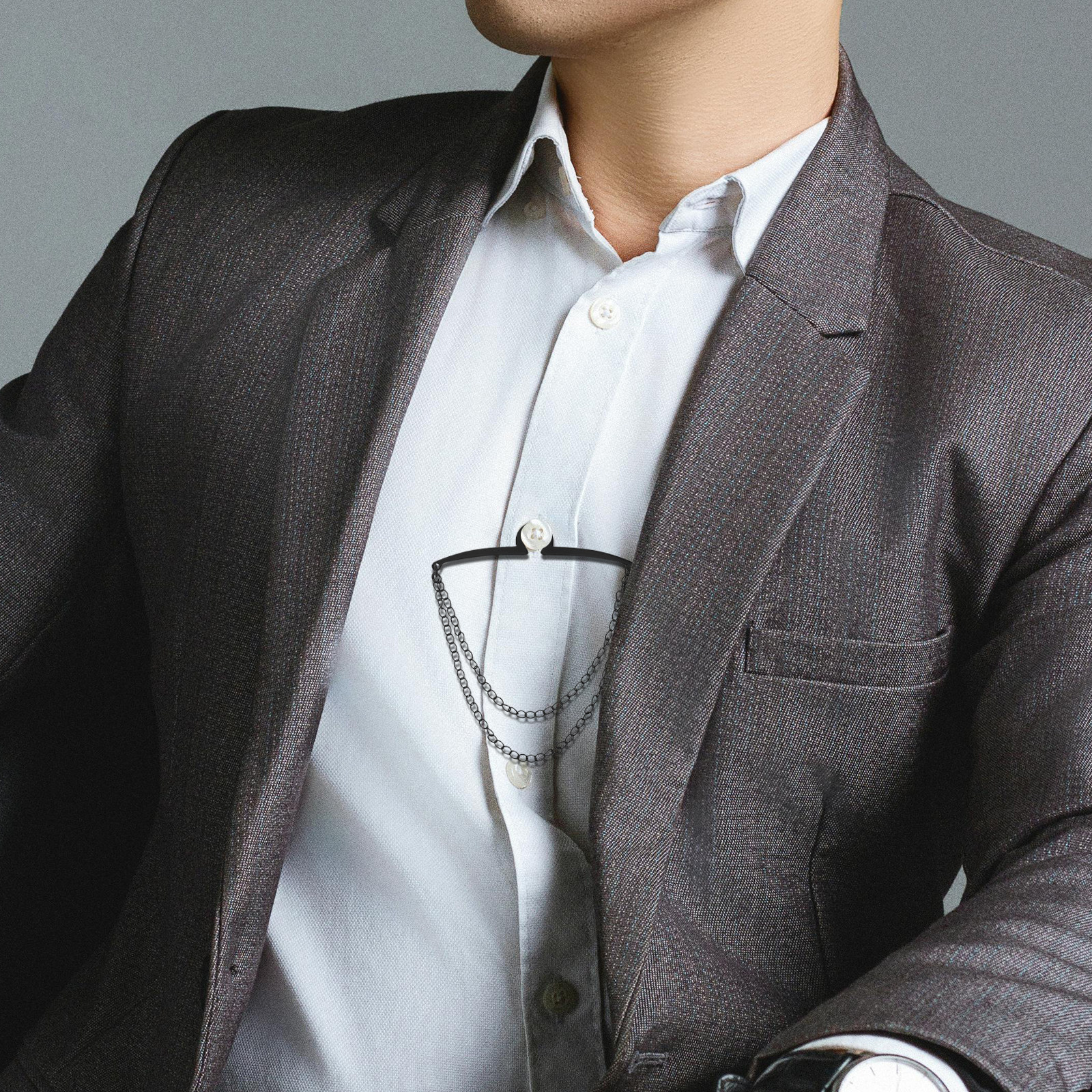 3pcs Shirt Tie Clips For Men C - Event & Party Supply Photos 리뷰 및 가격