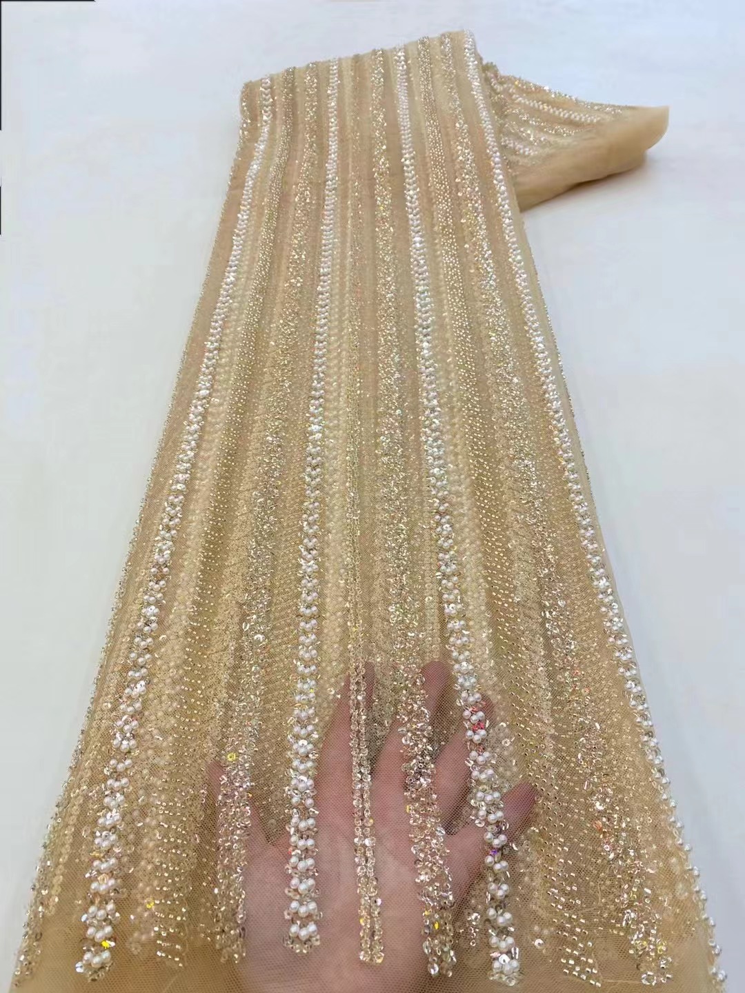 High Quality African Nigerian  - Glitter Tablecloth 리뷰 및 가격