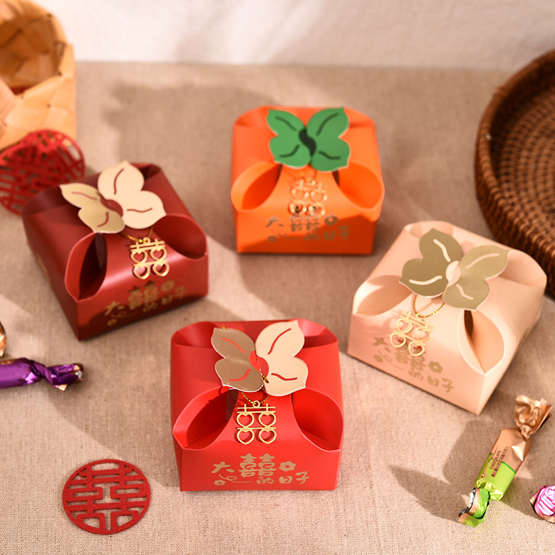 50pcs Orange Portable Gift Box - Event Party Box 리뷰 및 가격