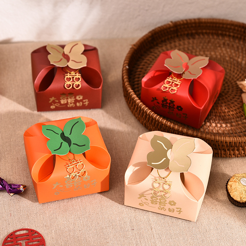 50pcs Orange Portable Gift Box - Event Party Box 리뷰 및 가격