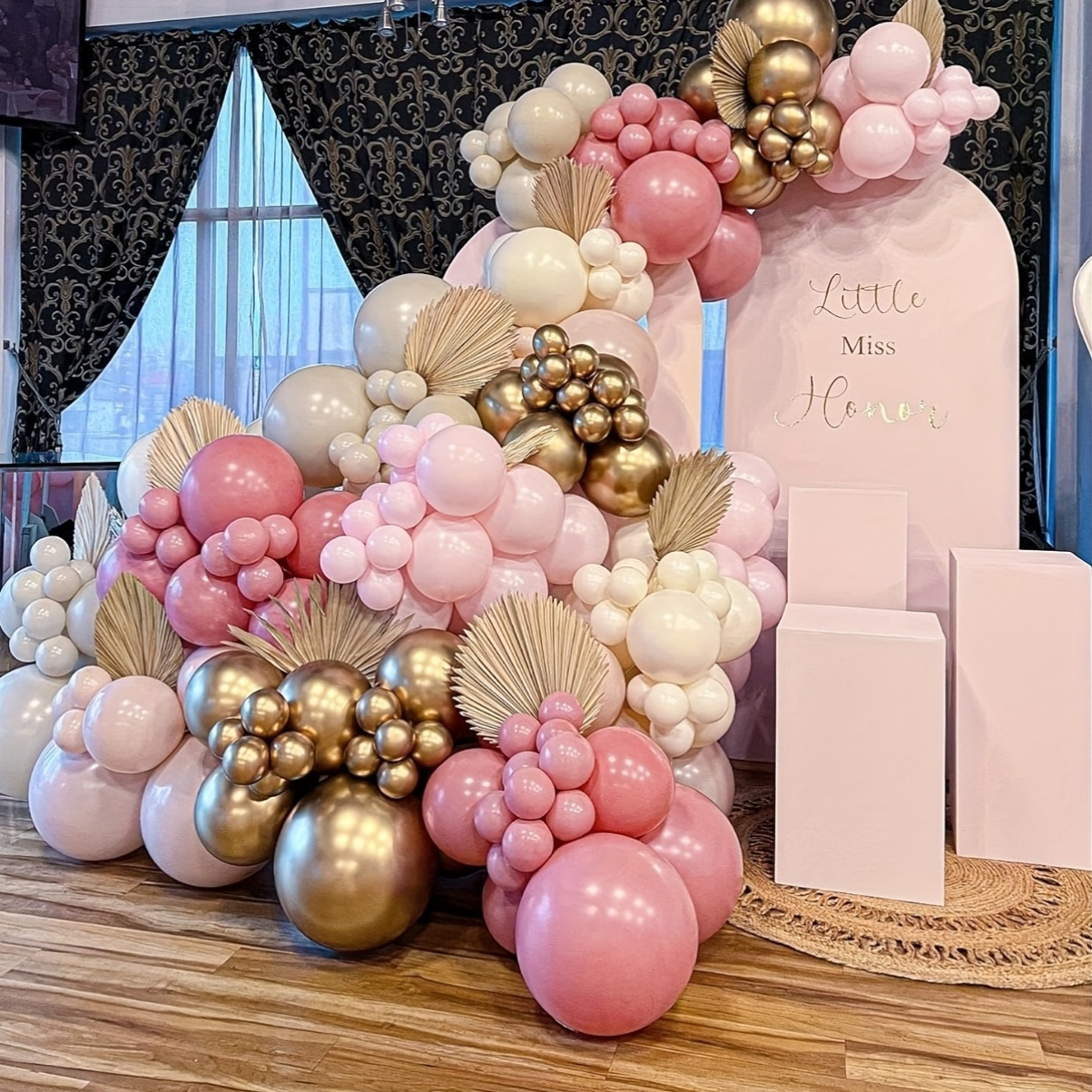125pcs Pink & White Balloon Ar - Balloon Arch Kit 리뷰 및 가격