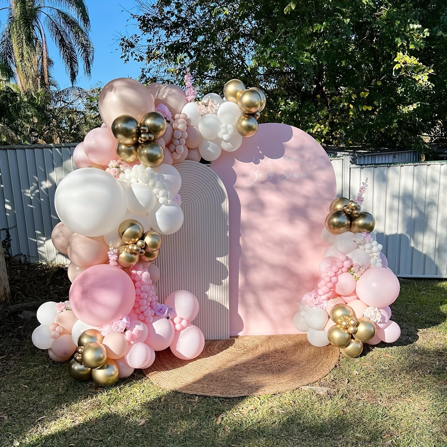 125pcs Pink & White Balloon Ar - Balloon Arch Kit 리뷰 및 가격