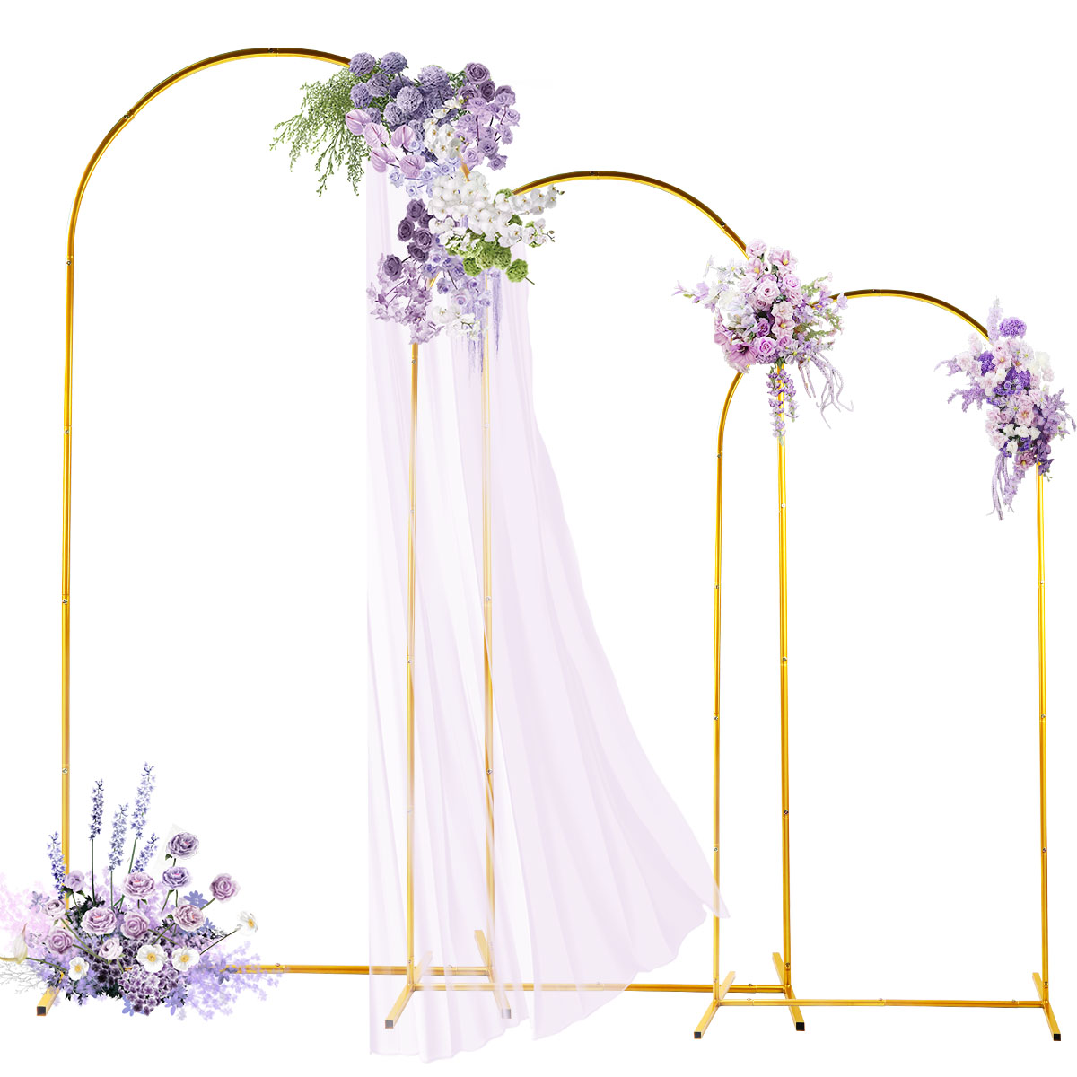 3Pack Golden Metal Arch Kits,  - Balloon Arch Kit 리뷰 및 가격