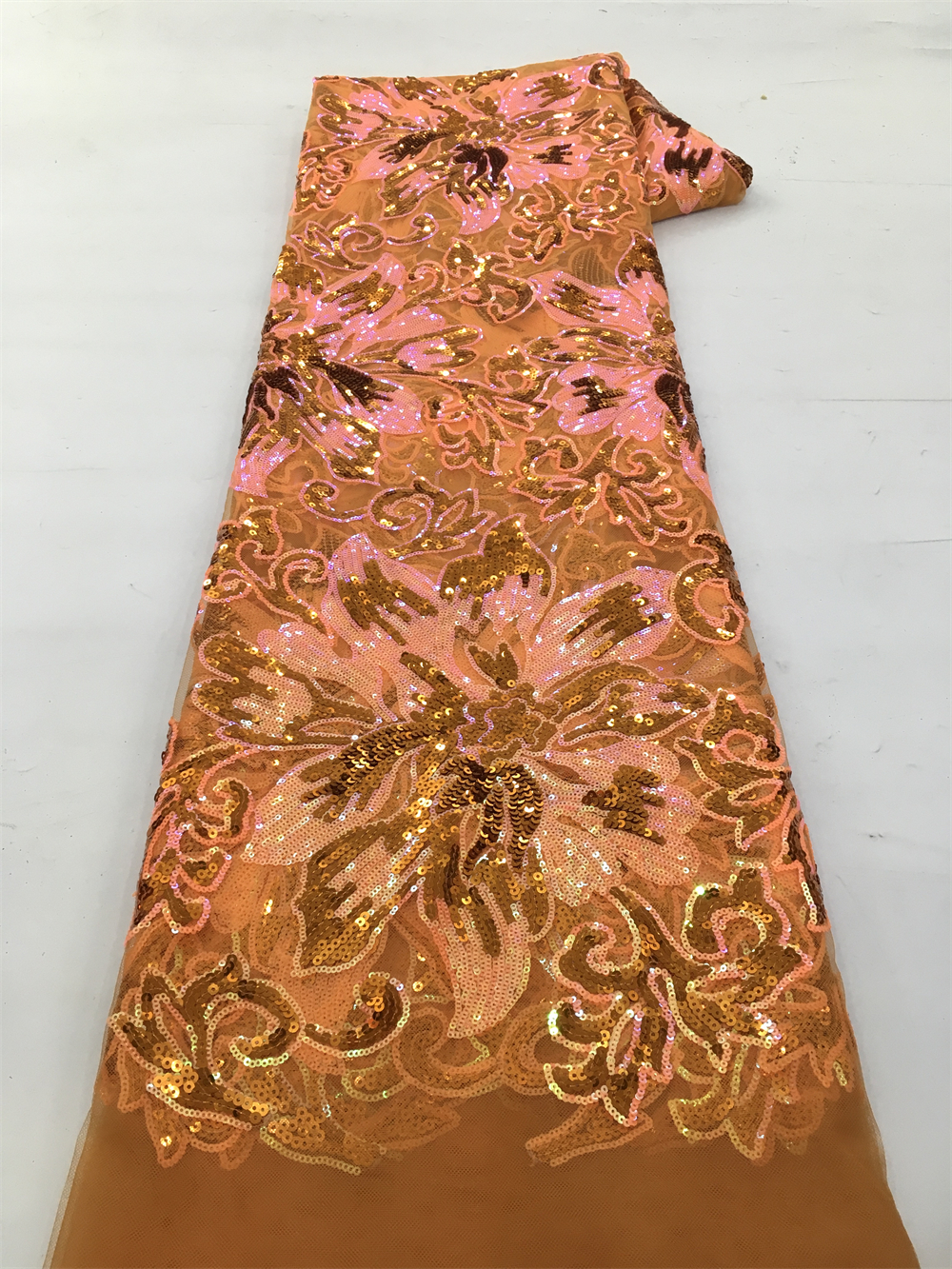 African Sequins Net Lace Fabri - Glitter Tablecloth 리뷰 및 가격