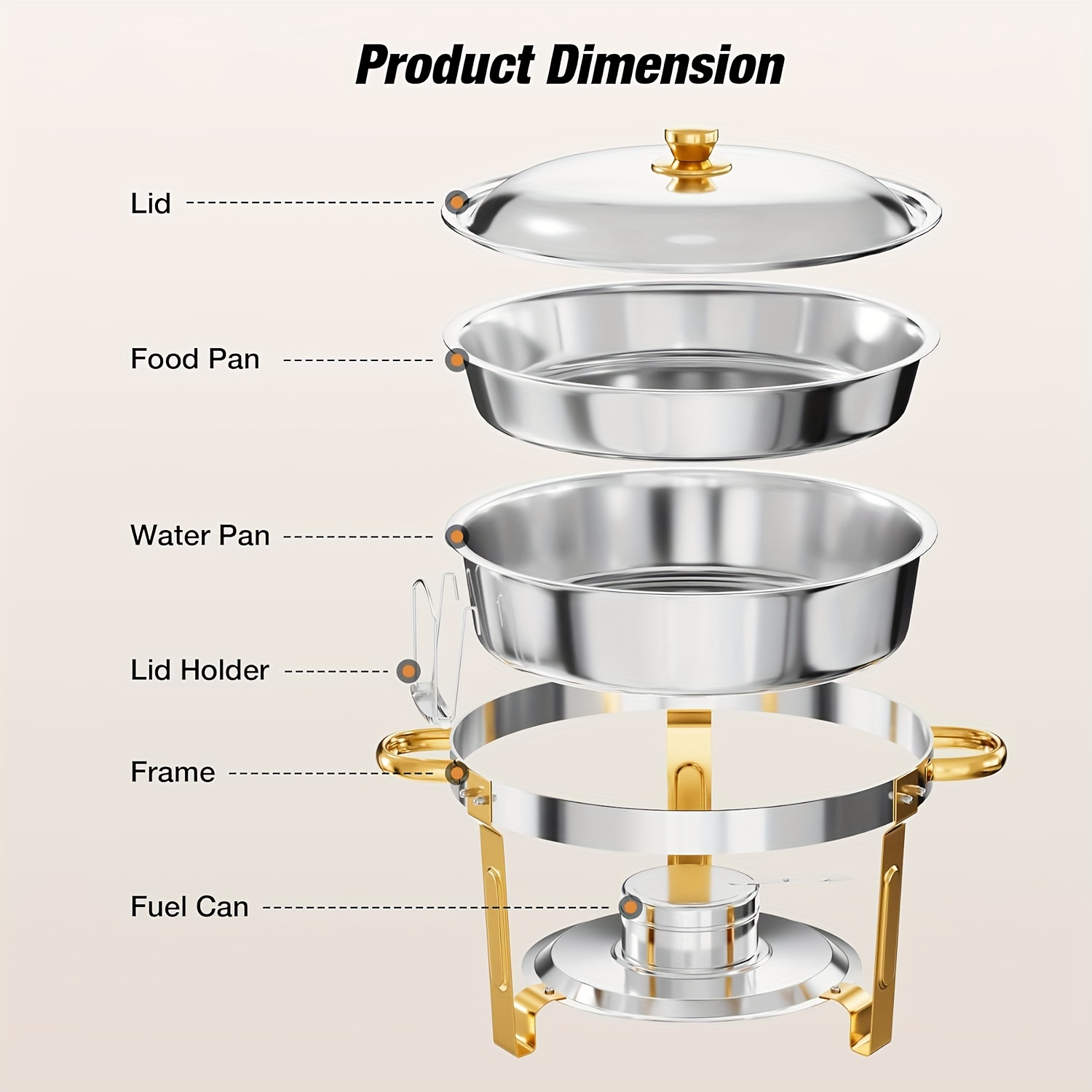 6/9QT Chafing Dishes For Buffe - Event & Party Supply Photos 리뷰 및 가격